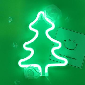Tonger Green Christmas Tree Wall Led Neon Light Sign In