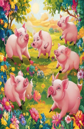 Cute Pig Wallpaper