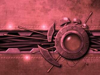 Pink Steampunk Green Wallpaper Desktop