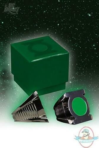 Tattoo Green Lantern Ring Collection With A