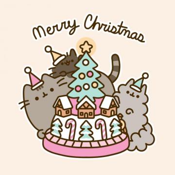 Pusheen Merry Christmas Archives