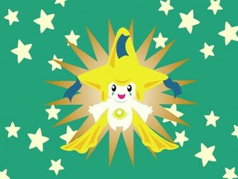 Pokemon Wallpaper Of Jirachi Cartoon