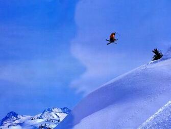 Pictures Skier Jump Ski Snow Sports Wallpaper