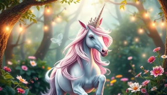 The Unicorn Princess Wallpaper