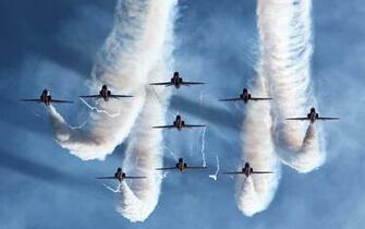 Royal Air Force Aerobatic Team Wallpaper HD