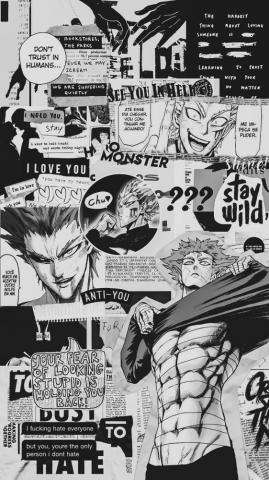 Garou One Punch Man Manga Anime