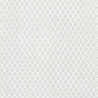 Shadows On The Wall White Silver Diamonds Wallpaper Eclectic
