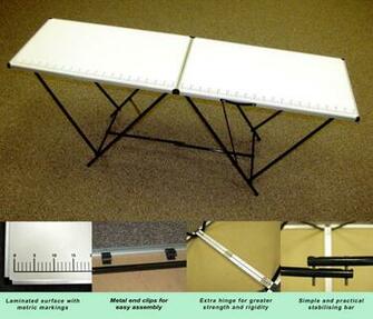 Laminated Paste Table By Prodec Decorating Supplies Co Uk
