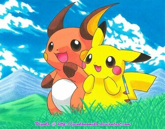 Pikachu X Raichu Wide Open Spaces By Genkonomiko