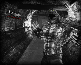 Fan Art Wallpaper Games Batmaninc Killer Croc