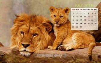 July Calendar Wallpaper