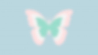 Spring Butterfly Aura Laptop Wallpaper Aesthetic In Cute