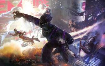 Black Panther Iron Man And Spider By Xuming11 He Marvelstudios