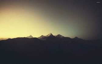 Mountain Range Wallpaper Desktop 4k FHDq Background W