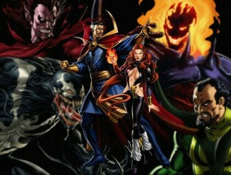 Dr Strange Wallpaper Satana And By
