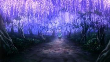 Spatial On Anime Scenery Wisteria Tree Howl S Moving