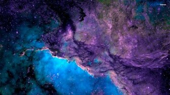 Blue Nebula Wallpaper