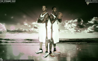 Milwaukee Bucks Dynamic Duo Wallpaper By Nathanhankinson