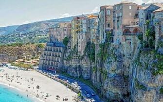 Beautiful Italian Town Of Tropea Wallpaper In Resolution