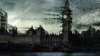 Dark City Background