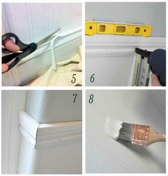 Above The Beadboard Wallpaper You Can Paint With Any Color Of Choice