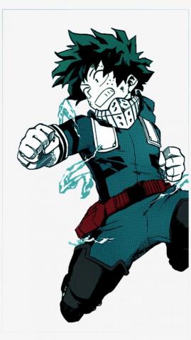 My Hero Academia Deku Wallpaper Black And White Izuku Midoriya