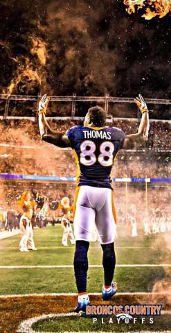 King Demaryius Thomas Wallpaper Sun