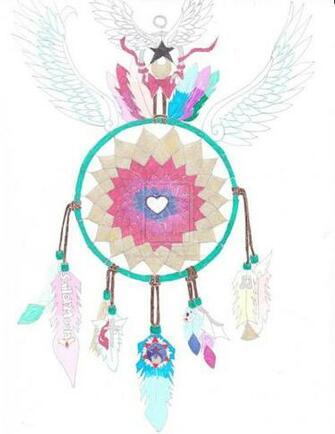 Dream Catcher Wallpaper Colored Again