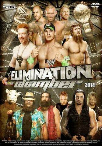 Wwe Elimination Chamber Poster By Chirantha
