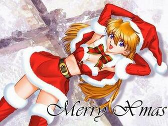Cute Anime Girl Christmas Wallpaper HD Net