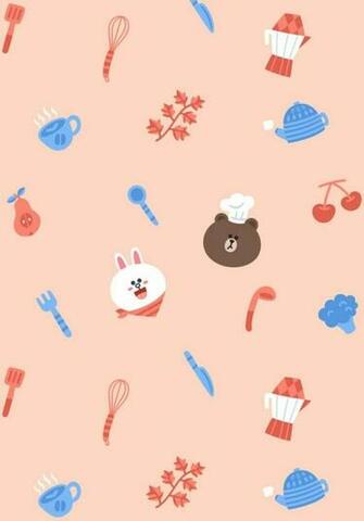 Line Wallpaper Friends