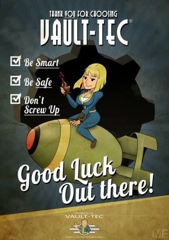 Vault Tec Poster Fallout By Mikeonic