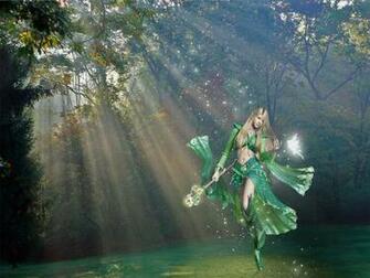 Forest Fairy Wallpaper Devwebpro