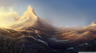 Winter Mountain Wallpaper