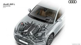 Audi A8 W12 Tfsi Engine HD Wallpaper