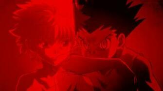 Killua X Gon Blood Red Hunter Wallpaper
