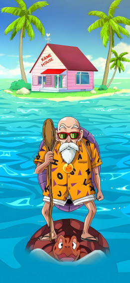 Master Roshi Kame House Wallpaper