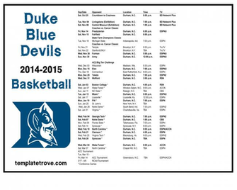 College Basketball Desktop Wallpaper Schedules