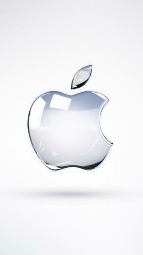 iPhone Wallpaper Apple White Logo
