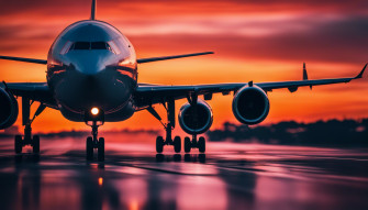Plane Taking Off Wallpaper