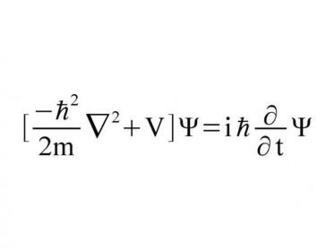 Science Is Beauty Schr Dinger Equation