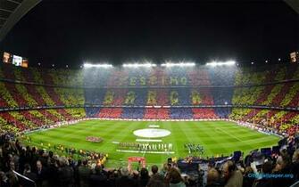 Camp Nou Barcelona HD Wallpaper