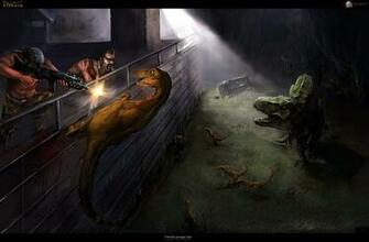 Primal Carnage Fantasy Dinosaur Y Wallpaper