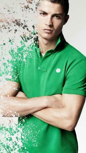 Cristiano Ronaldo Digital Art iPhone Wallpaper