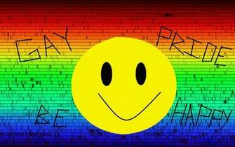 Gay Pride Be Happy Wallpaper