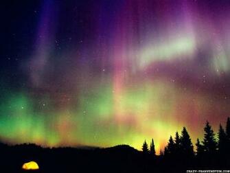 Wallpaper Aurora Borealis Natural Phenomena Resolution Size