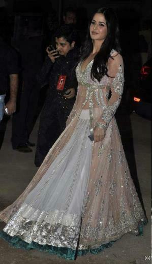 Bollywood Actress Katrina Kaif Anarkali Suits Image