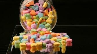 Holiday Valentine Candies Background Wallpaper Jpg