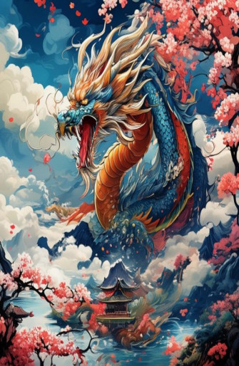 Japanese Dragon Wallpaper
