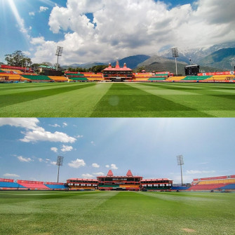 Crictracker On X The Very Beautiful Dharamshala Stadium Is All